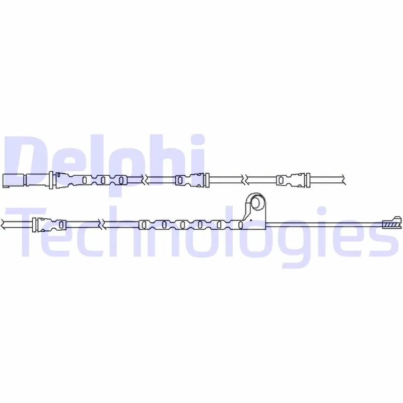 предупредителен контактен сензор, износване на накладките DELPHI              