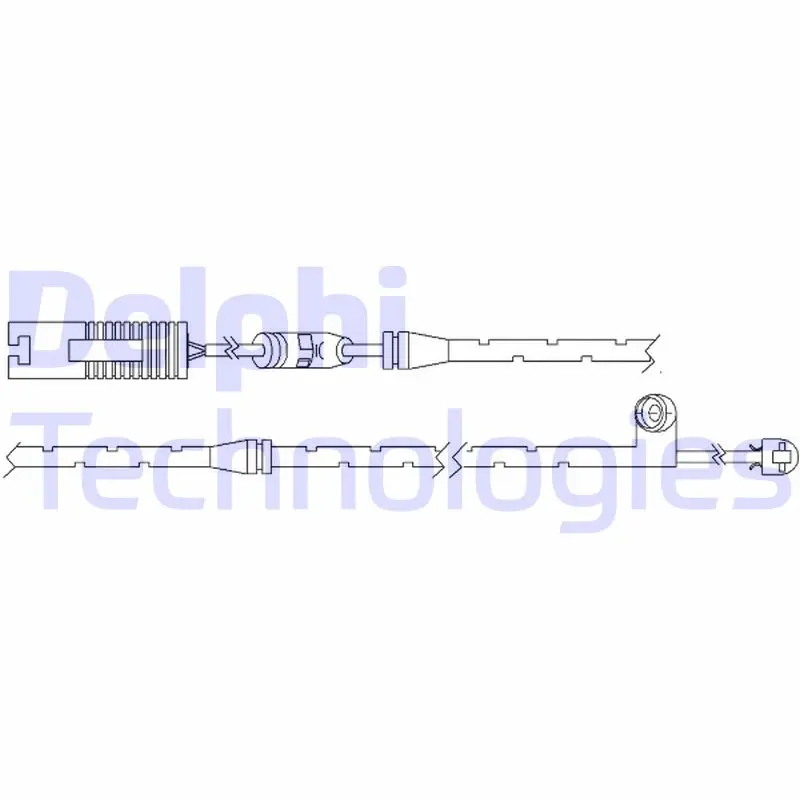 предупредителен контактен сензор, износване на накладките DELPHI              