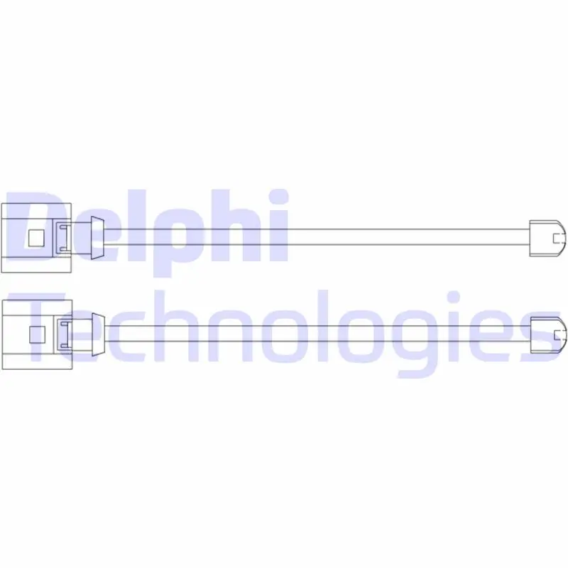 предупредителен контактен сензор, износване на накладките DELPHI              