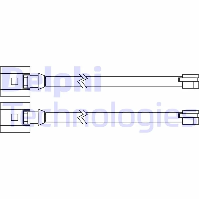 предупредителен контактен сензор, износване на накладките DELPHI              