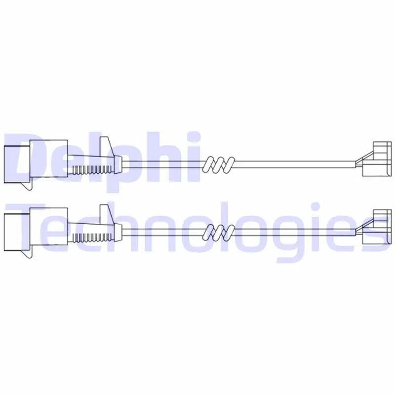 предупредителен контактен сензор, износване на накладките DELPHI              