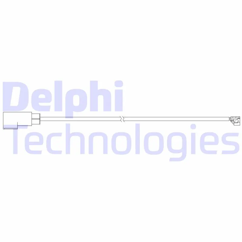 предупредителен контактен сензор, износване на накладките DELPHI              