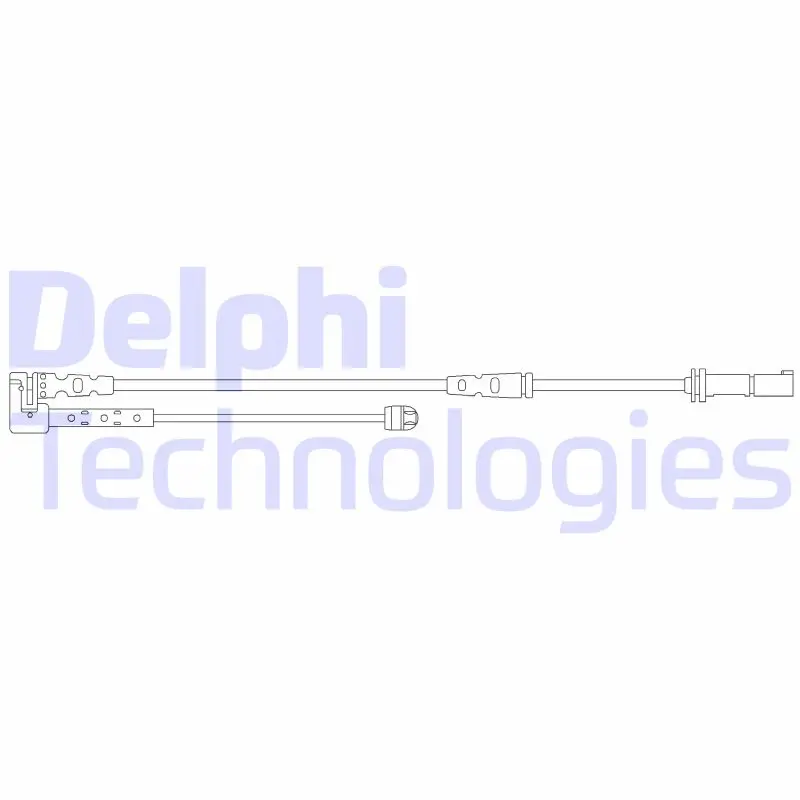 предупредителен контактен сензор, износване на накладките DELPHI              