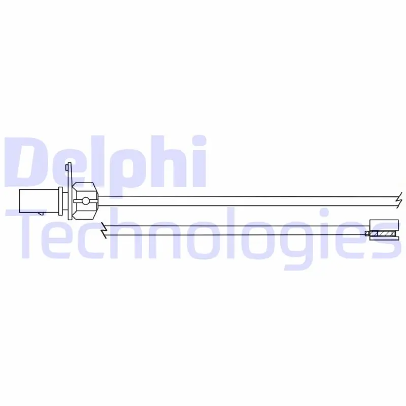 предупредителен контактен сензор, износване на накладките DELPHI              