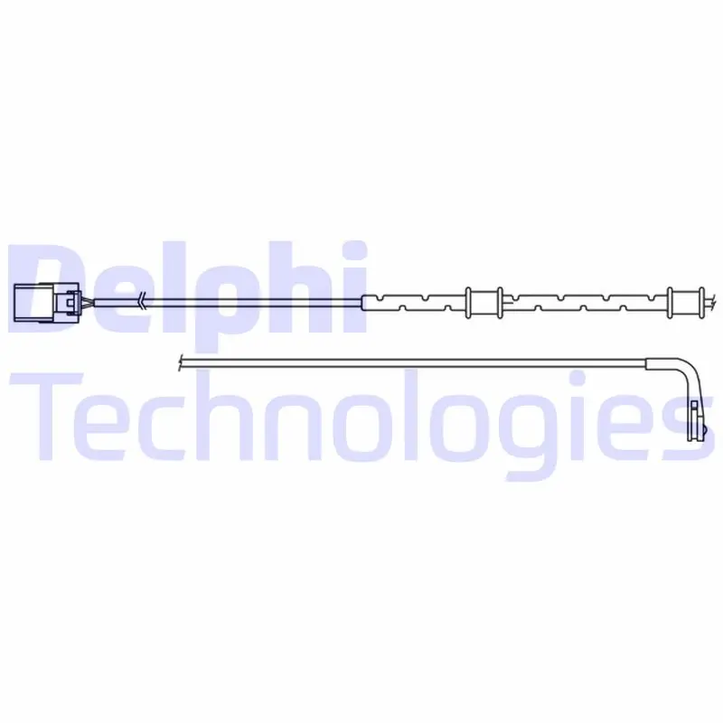предупредителен контактен сензор, износване на накладките DELPHI              