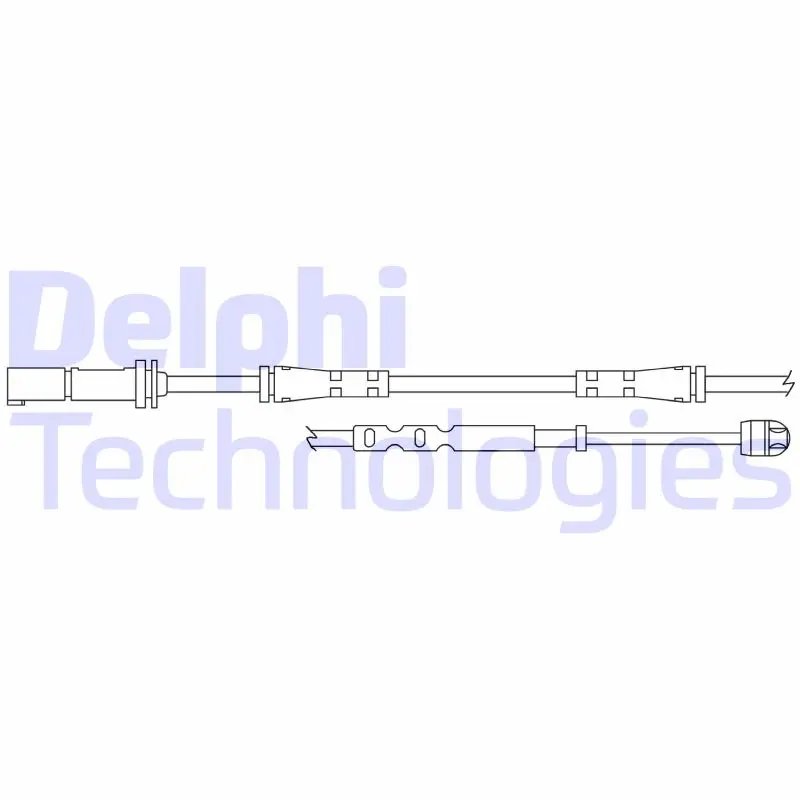 предупредителен контактен сензор, износване на накладките DELPHI              