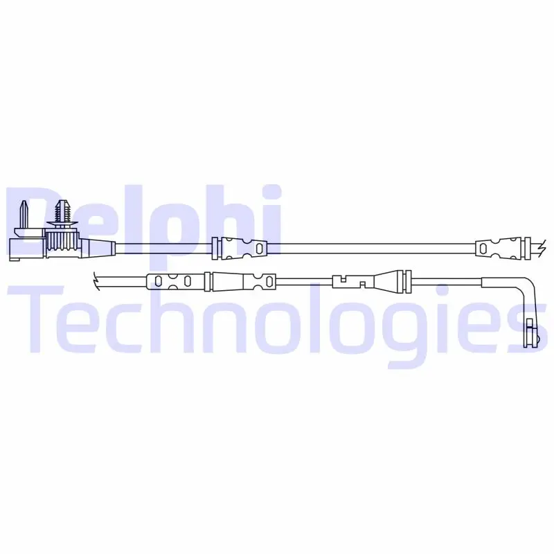 предупредителен контактен сензор, износване на накладките DELPHI              