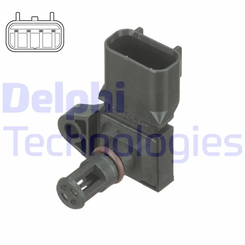 датчик, налчгане във всмукателните тръби DELPHI              