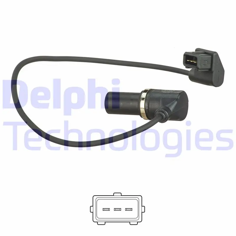 импулсен датчик, колянов вал DELPHI              