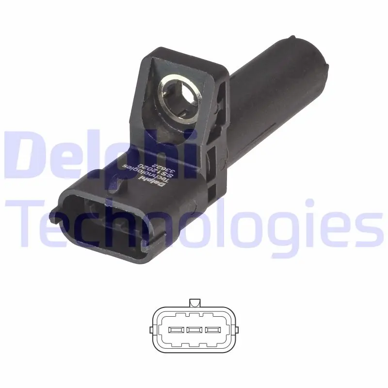 импулсен датчик, колянов вал DELPHI              