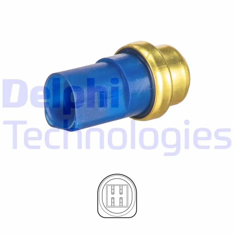 термошалтер, вентилатор на радиатора DELPHI              