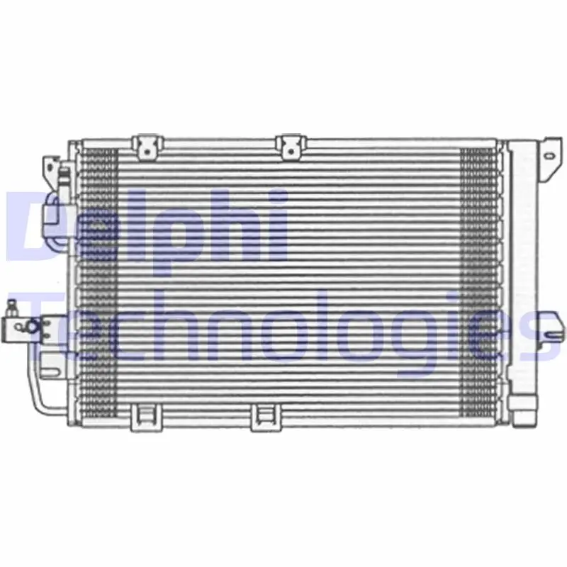 кондензатор, климатизация DELPHI              