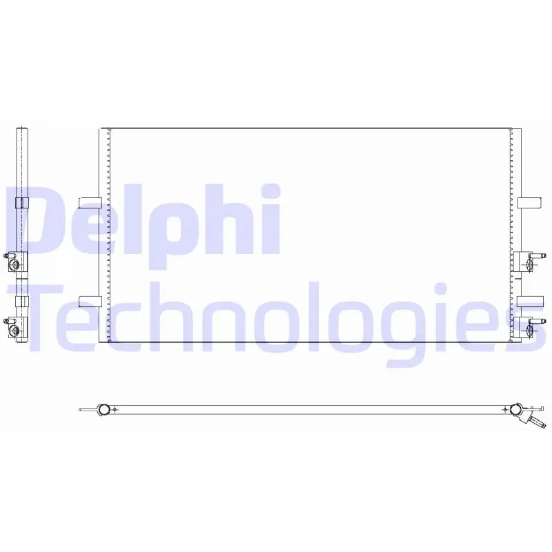 кондензатор, климатизация DELPHI              