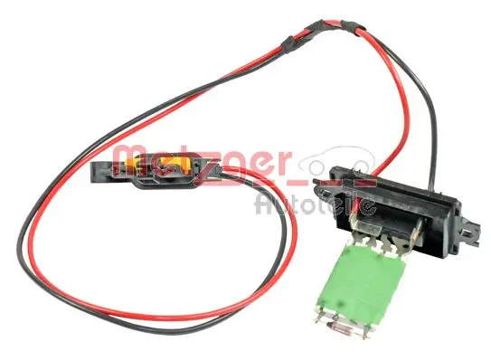 съпротивление, вентилатор за вътрешно пространство METZGER             