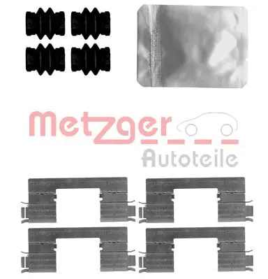 комплект принадлежности, дискови накладки METZGER             