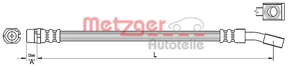 спирачен маркуч METZGER             