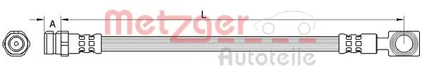 спирачен маркуч METZGER             