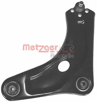 Носач, окачване на колелата METZGER