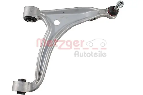 носач, окачване на колелата METZGER             