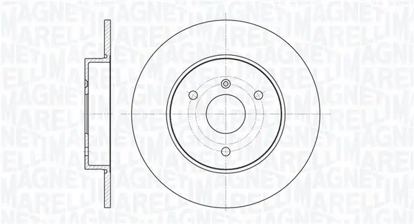 спирачен диск MAGNETI MARELLI     