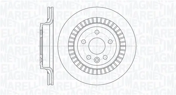 спирачен диск MAGNETI MARELLI     