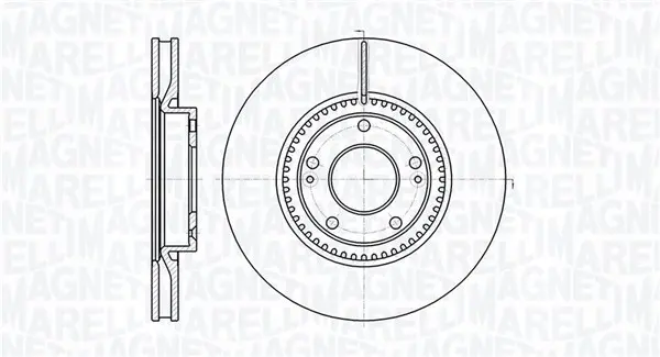 спирачен диск MAGNETI MARELLI     