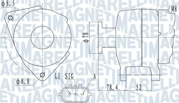 Генератор MAGNETI MARELLI