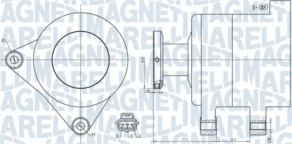 Генератор MAGNETI MARELLI