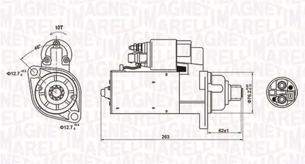 стартер MAGNETI MARELLI     