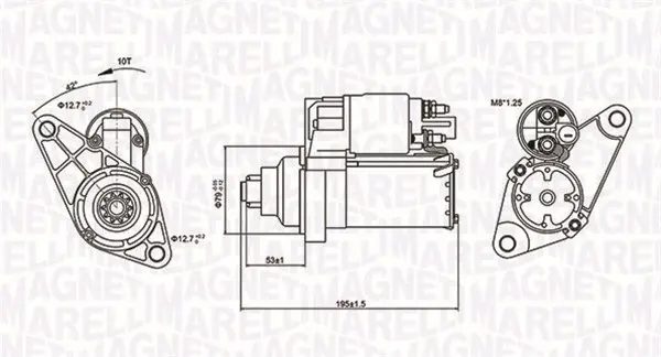 стартер MAGNETI MARELLI     