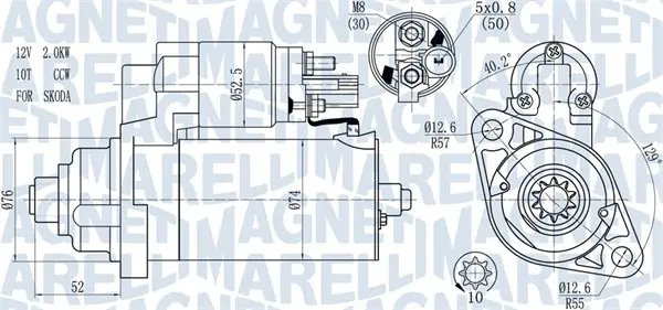 стартер MAGNETI MARELLI     