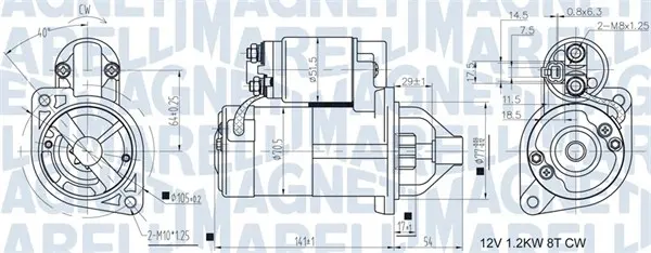 стартер MAGNETI MARELLI     