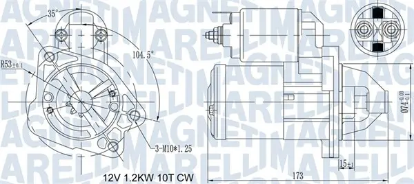 стартер MAGNETI MARELLI     