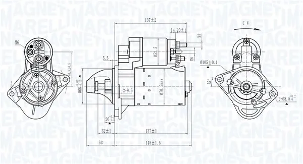 Стартер MAGNETI MARELLI