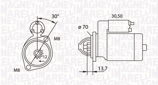 Стартер MAGNETI MARELLI