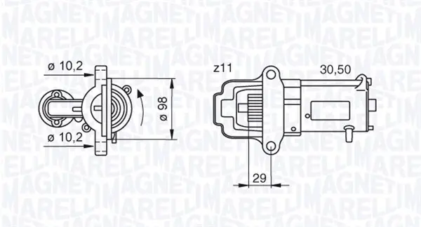 стартер MAGNETI MARELLI     