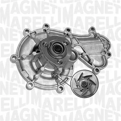 водна помпа, охлаждане на двигателя MAGNETI MARELLI     