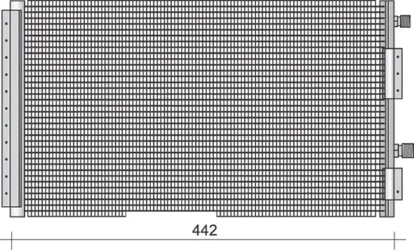 кондензатор, климатизация MAGNETI MARELLI     
