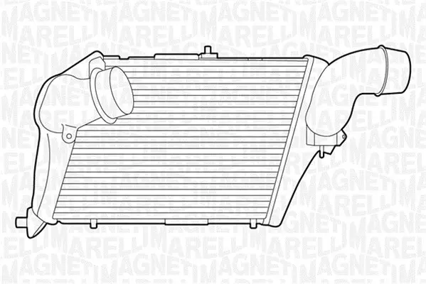 интеркулер (охладител за въздуха на турбината) MAGNETI MARELLI     