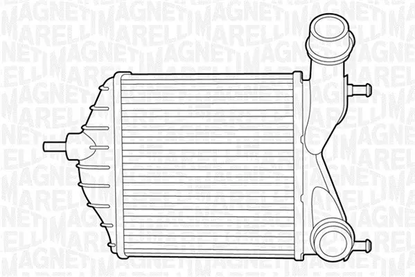 интеркулер (охладител за въздуха на турбината) MAGNETI MARELLI     