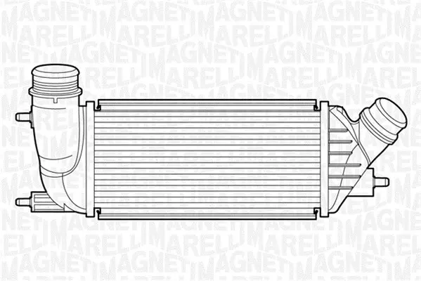 интеркулер (охладител за въздуха на турбината) MAGNETI MARELLI     