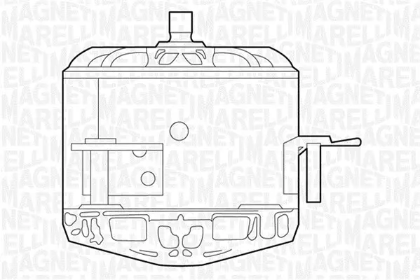 вентилатор, охлаждане на двигателя MAGNETI MARELLI     