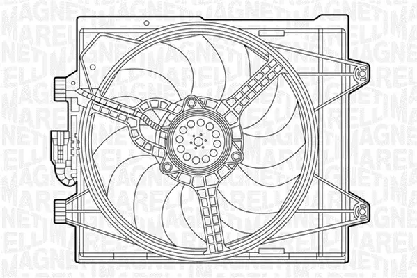 вентилатор, охлаждане на двигателя MAGNETI MARELLI     