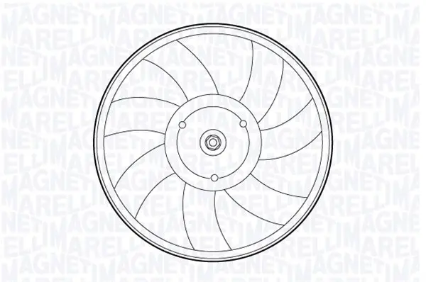 вентилатор, охлаждане на двигателя MAGNETI MARELLI     