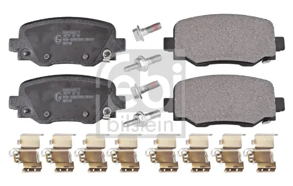 комплект спирачно феродо, дискови спирачки FEBI BILSTEIN       