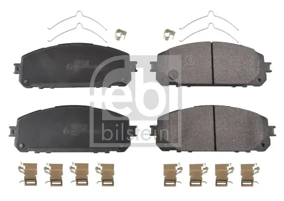 комплект спирачно феродо, дискови спирачки FEBI BILSTEIN       