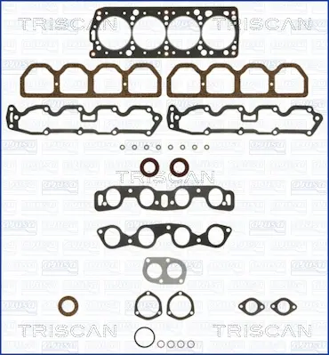 комплект гарнитури, цилиндрова глава TRISCAN             