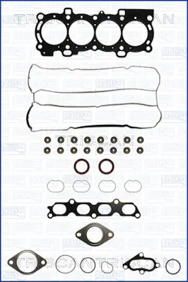 комплект гарнитури, цилиндрова глава TRISCAN             