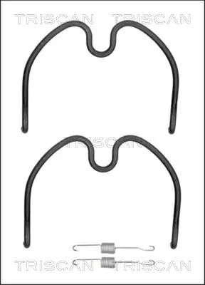 комплект принадлежности, спирани челюсти TRISCAN             