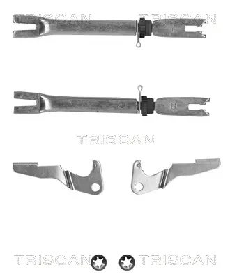 комплект допълнителна настройка, барабанни спирачки TRISCAN             